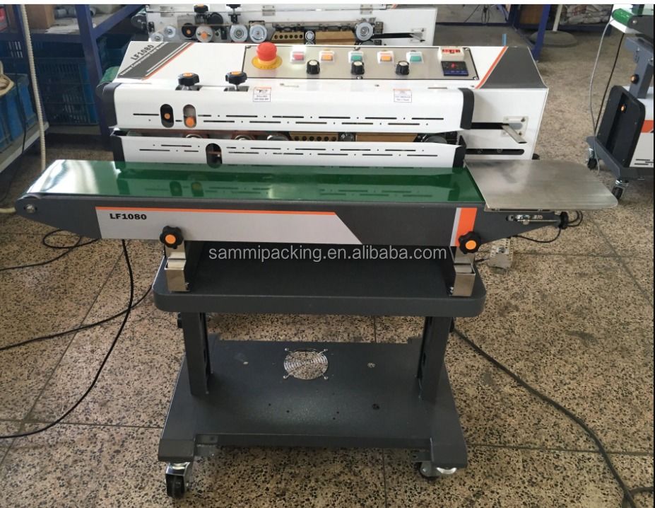 Fabrieksdirecte verkoop LF1080 Automatische continue vacuümdichtingsmachine met stikstofgasvulmachine