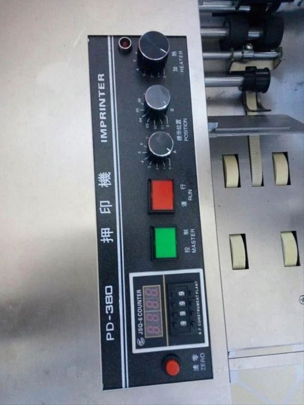 MY-380 Batchcode-drukmachine voor embossing en massief inkt