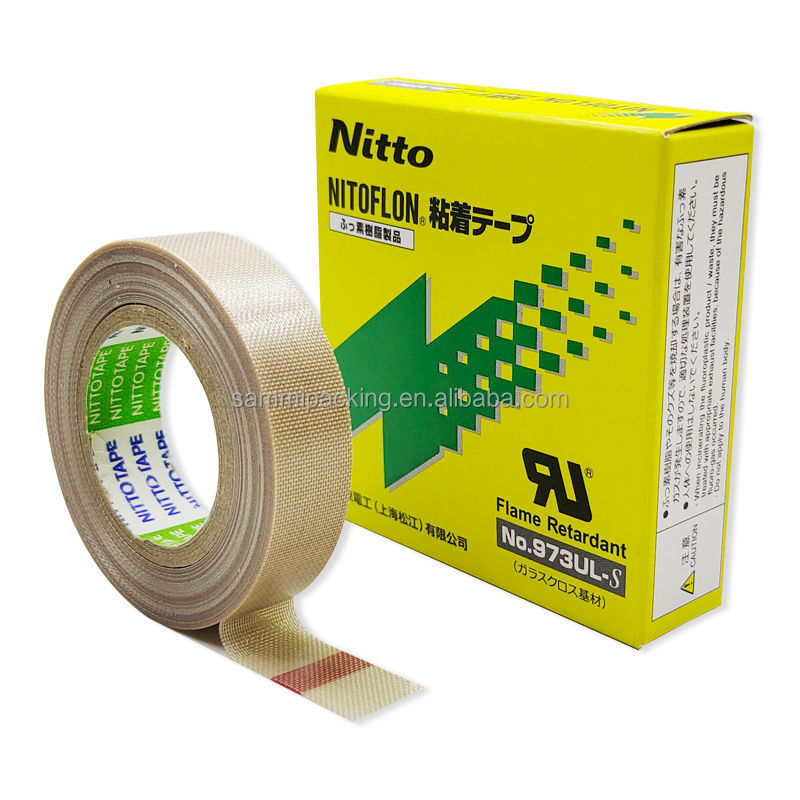 NITTO PTFE 973UL 13mm19mm Te Flon Silicone Hoogtemperatuur Warmtebestendige Warmtebestendige Afdichtband