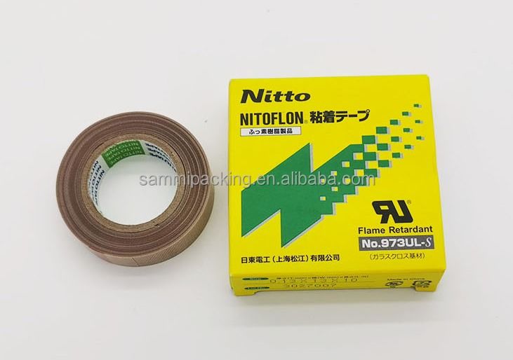 NITTO PTFE 973UL 13mm19mm Te Flon Silicone Hoogtemperatuur Warmtebestendige Warmtebestendige Afdichtband