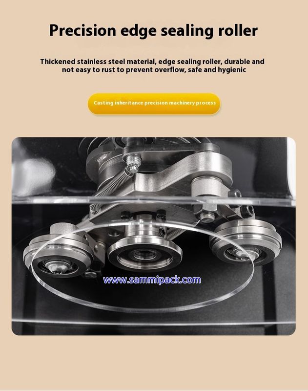 Hot Sale Semi Automatische Bliksealer Machine voor PET/Aluminium/Blikken Blikken, voor Dranken, Bubble Tea, Frisdrank, Sap, Koffie, Fabrieksprijs