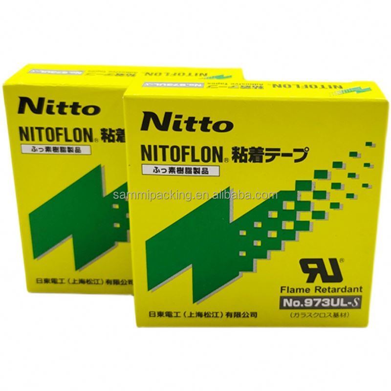 Nitto 973UL Hoogwaardige warmtebestendige PTFE kleefband van siliconen gordel