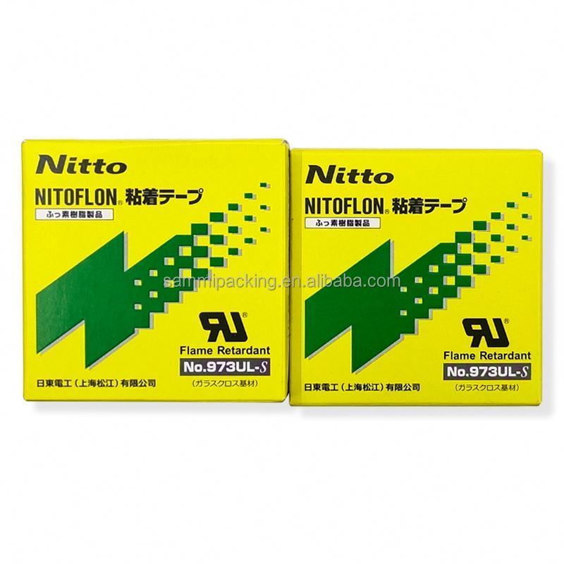 Nitto 973UL Hoogwaardige warmtebestendige PTFE kleefband van siliconen gordel