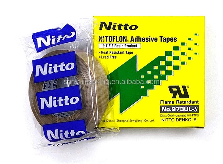 Nitto 973 UlS Hoge Temperatuur Tape Hoge Temperatuur Hittebestendige Drukgevoelige Kleefbanden