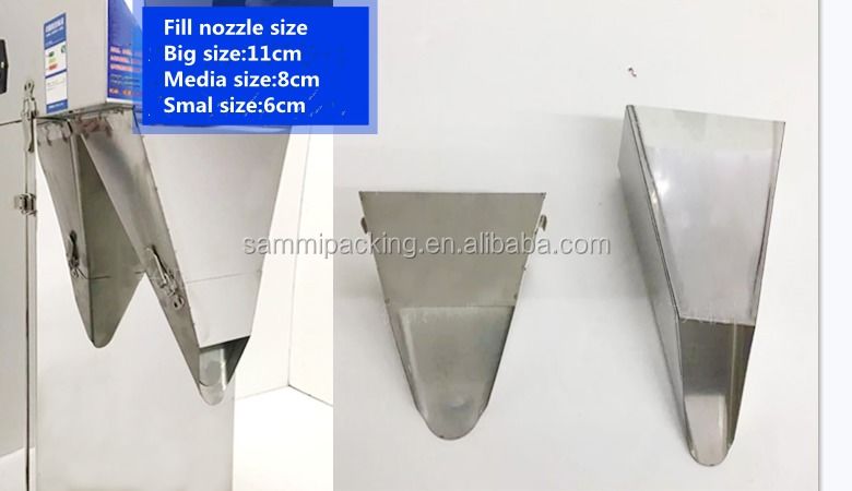 Kleine semi-automatische tafelbank Elektrische digitale besturing Spice Tea Coffee Particle Granule Weighing Filling Machine Filler