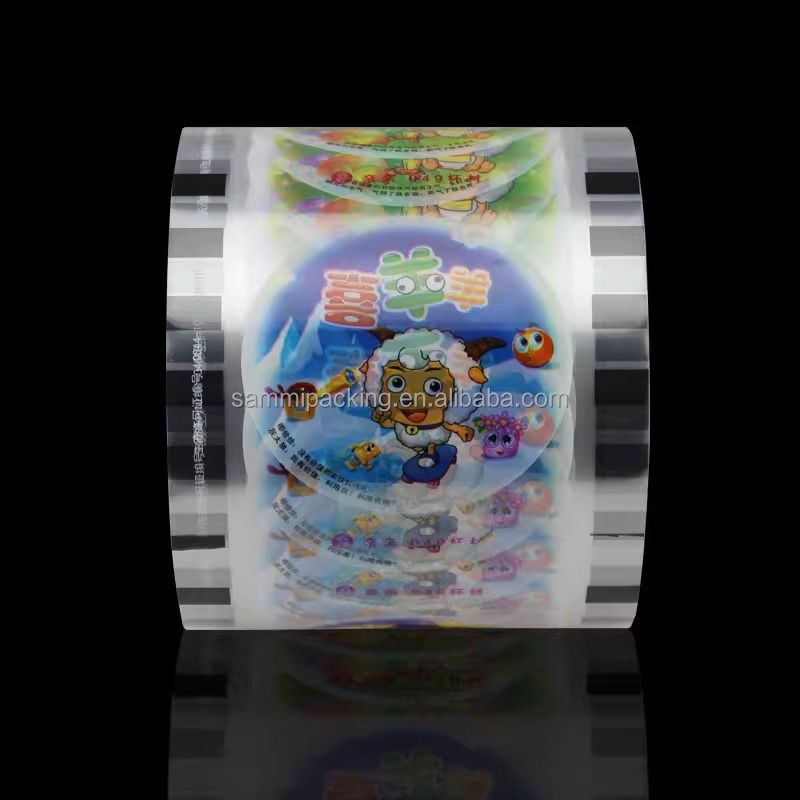 Best Verkopende Cup Film Sealende Rolfilm voor Plastic Papieren Bekers voor Sap, Melkthee en Dranken