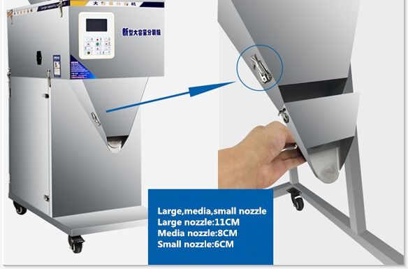 Warm te koop 2025 Graan Filling Machine Multi-purpose Poeder Weeging Filling Machine Automatische Weegvuller Gemakkelijk te bedienen