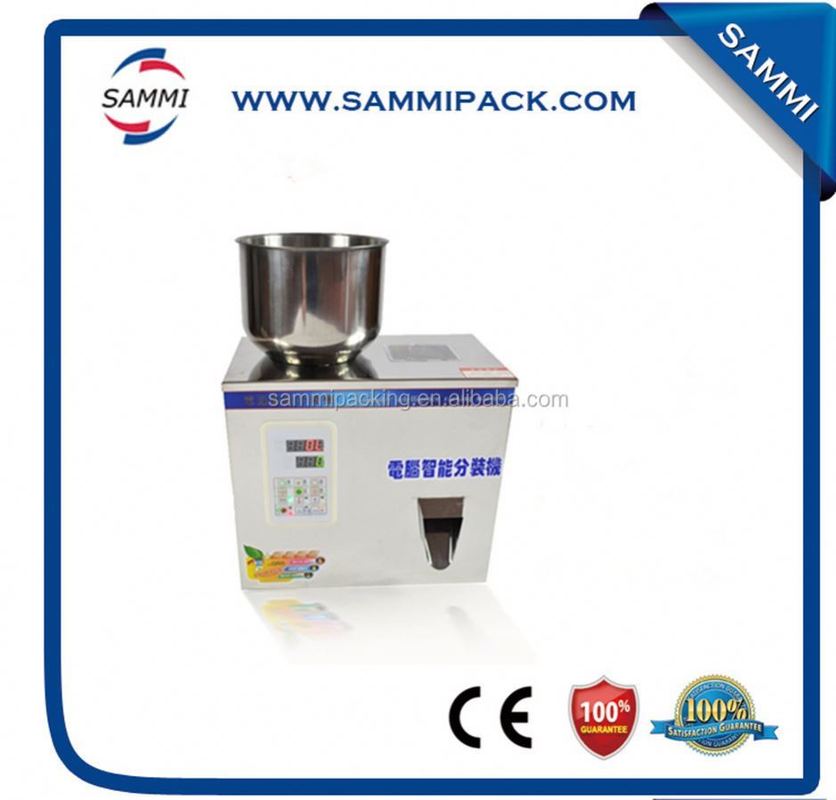 Hot Sale FZ-100 Droge Thee, Poeder, Zaden, Graan Weeg- en Afvulmachine 2-100g
