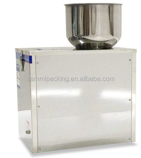 2-200g semi-automatische verpakkingsmachine voor zoutpillen met efficiënte motor voor granulaire poeder chemische dranken