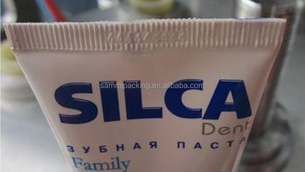 Semi-automatische handmatige ultrasone cosmetische pasta tandpasta plastic zachte tube sealer sluitmachine tube staart sealer