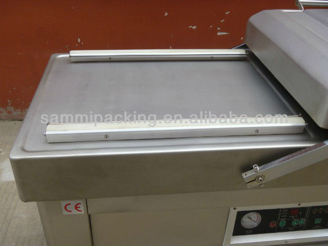 Multifunktioneel dubbelkamers vacuümverpakkingsapparaat voor rundvlees, spek, kip, tofu, pinda's en zeevruchten