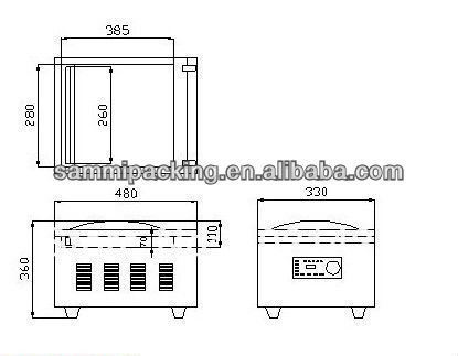 Hot Sale Enkele Kamer Vacuümverpakkingsmachine / Tafelmodel Vacuümafdichter voor PV PET Plastic Zakken, Rundvlees/Zeevruchten/Vlees/Snoep/Graan