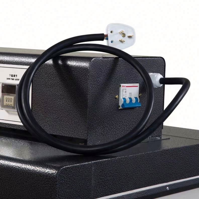 Warm verkoop Kleine plastic film warmtetunnel krimpen snijmachine verpakkingsmachine voor fles / doos Gemakkelijk te bedienen