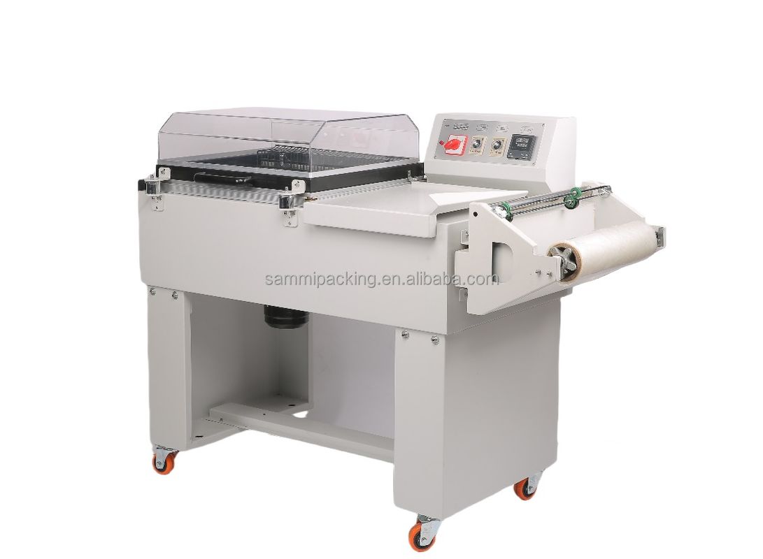 FM-5540 Elektrische semi-automatische verpakkingsmachine 2-in-1 voor verpakkingsflessen/dozen voor houten verpakkingen