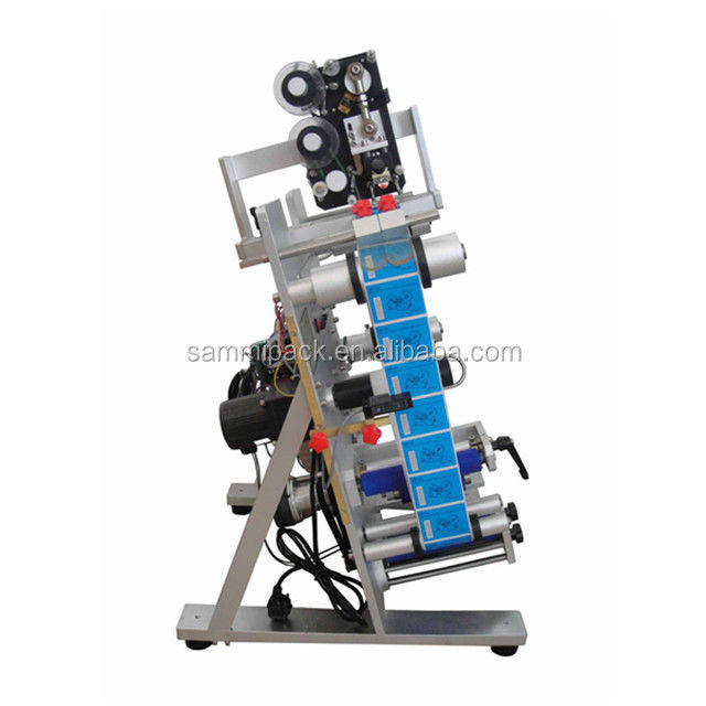 Elektrische oordruppels Ronde fles etikettering machine Unieke nieuwe semi-automatische met kern motor component