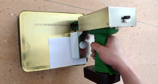 Hoog efficiënte inkjet platbed printer, vervaldatum codering machine Handheld inkjet printer AU-260