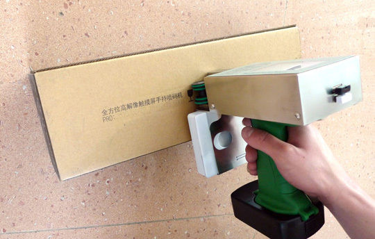 Hoog efficiënte inkjet platbed printer, vervaldatum codering machine Handheld inkjet printer AU-260