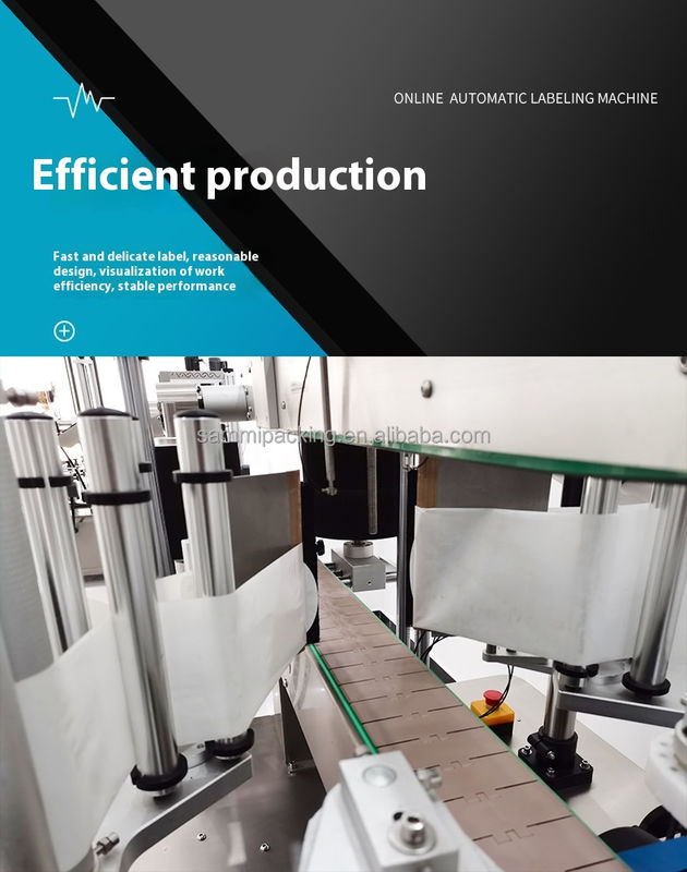 Desktop dubbelzijdig etiket applicator voor vierkante flessen Automatische platte ronde plastic glasfles plakker machine met vervoerband