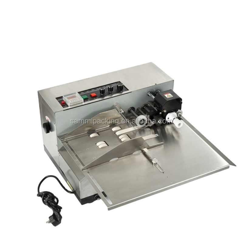 Tabel Type Batch Number Code Printing Machine Automatic Solid Ink Hot Stamping Date Coder Printer
