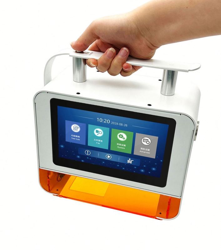 Garantie 100% Goede Kwaliteit Draagbare Desktop Datum Logo Code UV Laserprinter Fiber Laser Markeermachine