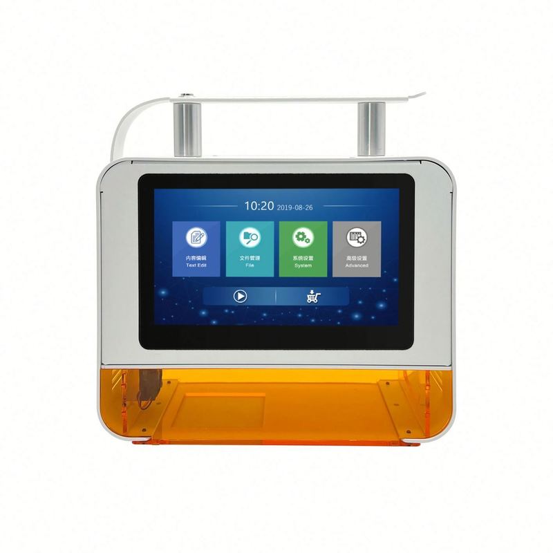 Garantie 100% Goede Kwaliteit Draagbare Desktop Datum Logo Code UV Laserprinter Fiber Laser Markeermachine