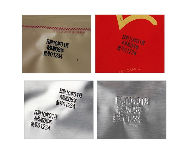 MY-380F High-Speed Automatic Ink Roll Coder Machine voor het afdrukken van datum/batch/lotnummer op etiketten, plastic zakken en filmverpakkingen