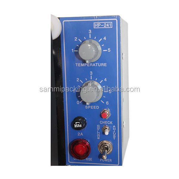 Elektrische semi-automatische datumstempel- en nummeringsdrukmachine Nieuwe staat Kernmotor voor zakken, folie en film