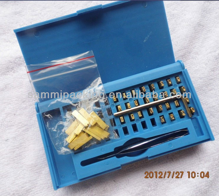 Elektrische semi-automatische datumstempel- en nummeringsdrukmachine Nieuwe staat Kernmotor voor zakken, folie en film