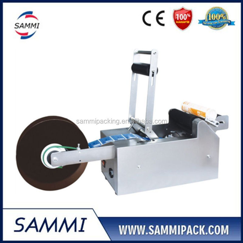 Fabrieksprijs MT-50 Hoge Kwaliteit Semi-automatische Ronde Flessen Etiketteermachines, sticker etiketteermachine voor ronde flessen