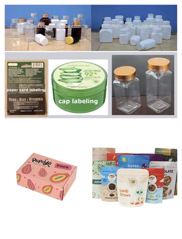 Professionele, op maat gemaakte etiketteermachine voor vlakke oppervlakken voor dozen/zakken/deksels/etiketten/vierkante flessen