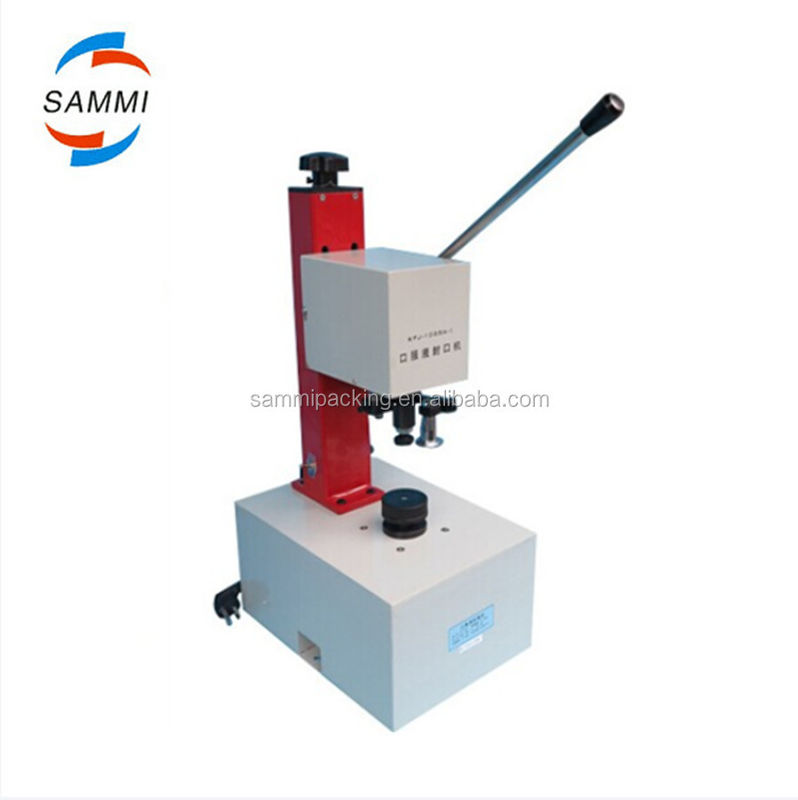 Handmatige dopmachine voor orale vloeistofffflessen, injectieflacons, penicillineflessen, antibioticaflessen