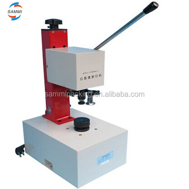 Handmatige dopmachine voor orale vloeistofffflessen, injectieflacons, penicillineflessen, antibioticaflessen