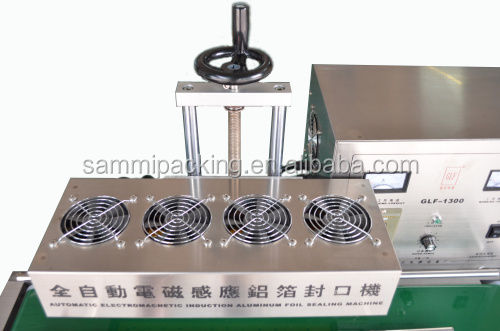 Continue elektromagnetische inductie flesverzegelaar semi-automatische voedsel- en drankverpakkingsmachines 50mm tot 120mm