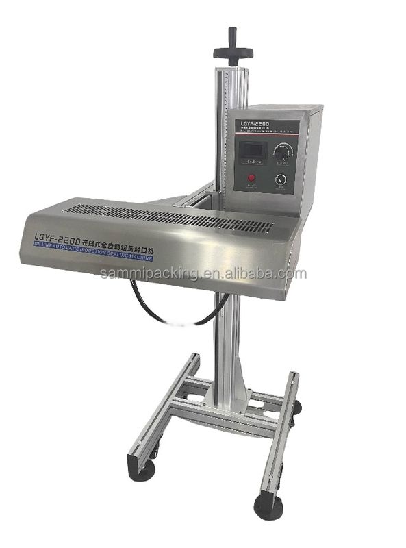 Automatische elektromagnetische inductie afdichtmachine Plastic sap fles Aluminium folie afdichtmachine fles kan afdichter