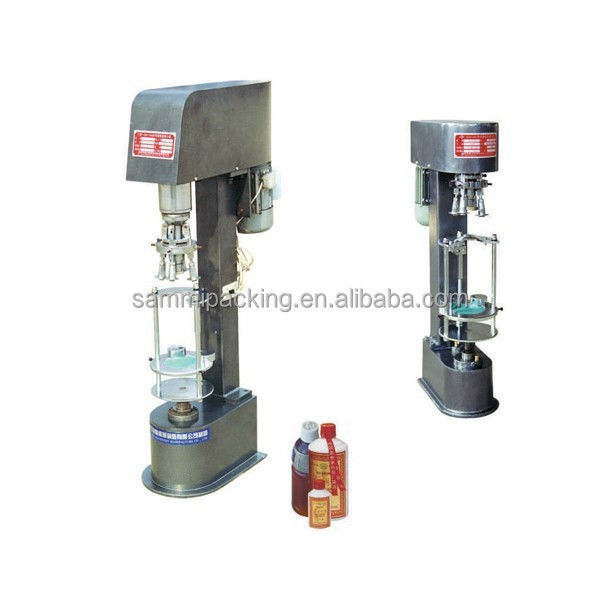Semi-automatische DK50 Wine Ropp Capping Machine Wijnfles Ropp Metalen schroefdeksel slot Aluminium deksel Crimping Capping Machine