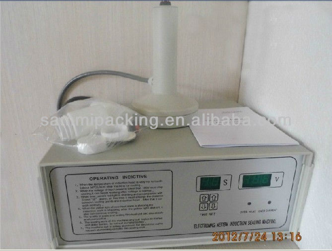 Handheld elektrische draagbare aluminium folie gasket afdichting machine 20-100mm fles deksel mond afdichting voor drank toepassingen