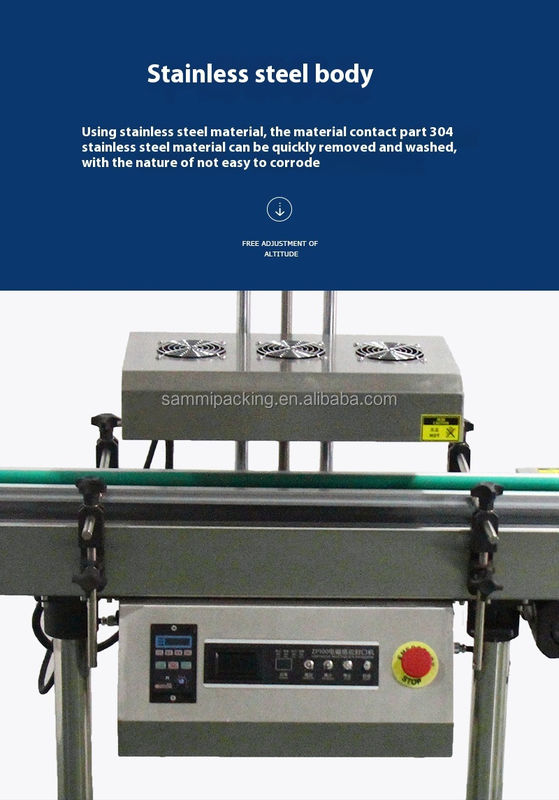 Aluminiumfolie warmte-inductie afdichting machine Cap Inductie afdichter voor flessen blikken voor dranken verpakkingsmachines