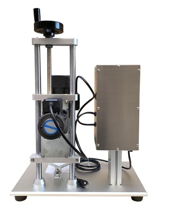 Multi-Purpose Desktop Capper Semi-Automatische Sluitmachine voor Plastic Flessen Elektrisch Schroefdoppen Aandraaisysteem Goede Prijs