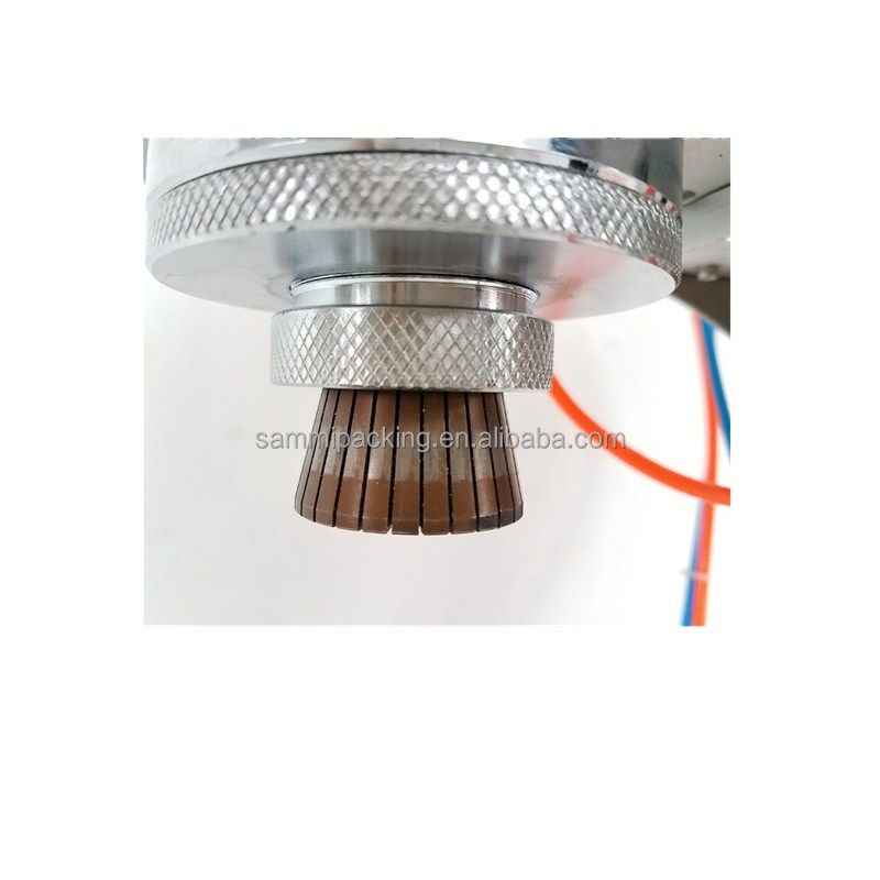 Goedkope Prijs Handmatige Pneumatische Parfumdopmachine Roestvrij Staal Parfumdop Persmachine