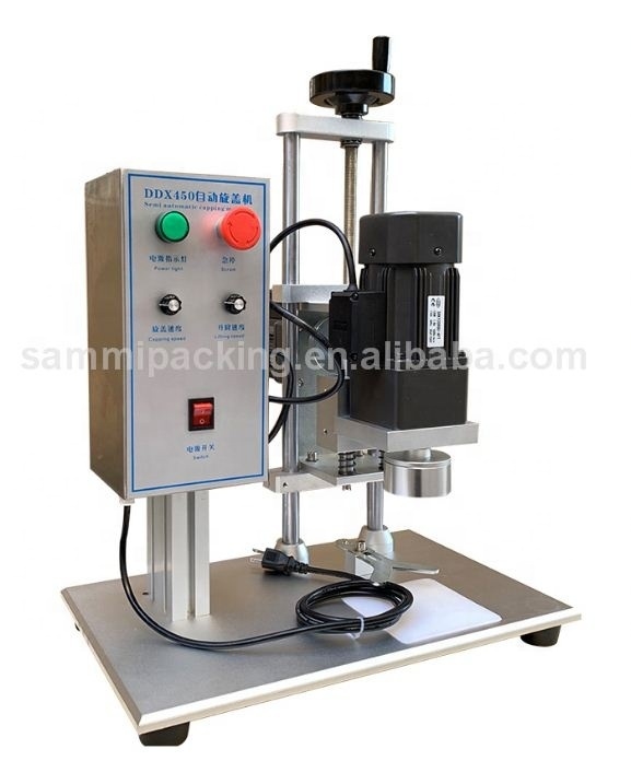 Beste Prijs Desktop Elektrische Dopmachine DDX-450 Glazen & Plastic Flessenafsluiter voor Dranken