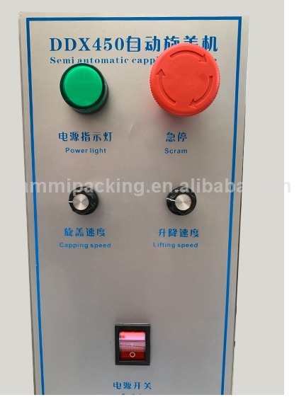 Beste Prijs Desktop Elektrische Dopmachine DDX-450 Glazen & Plastic Flessenafsluiter voor Dranken