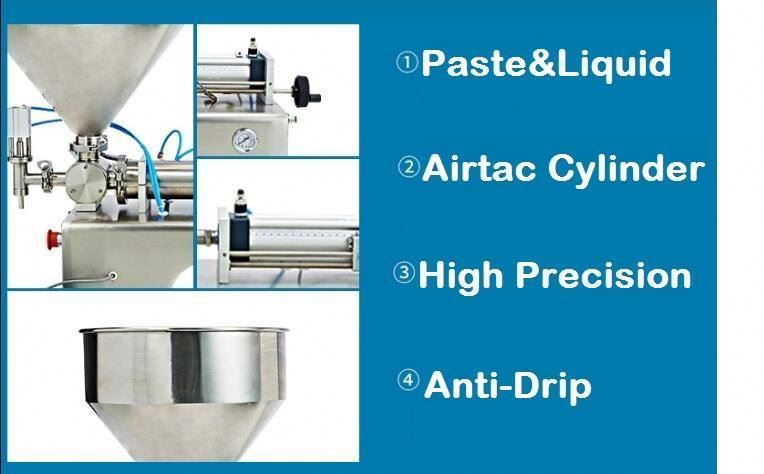 Warme producten Fabrieksprijs Pneumatische zuigervulmachine