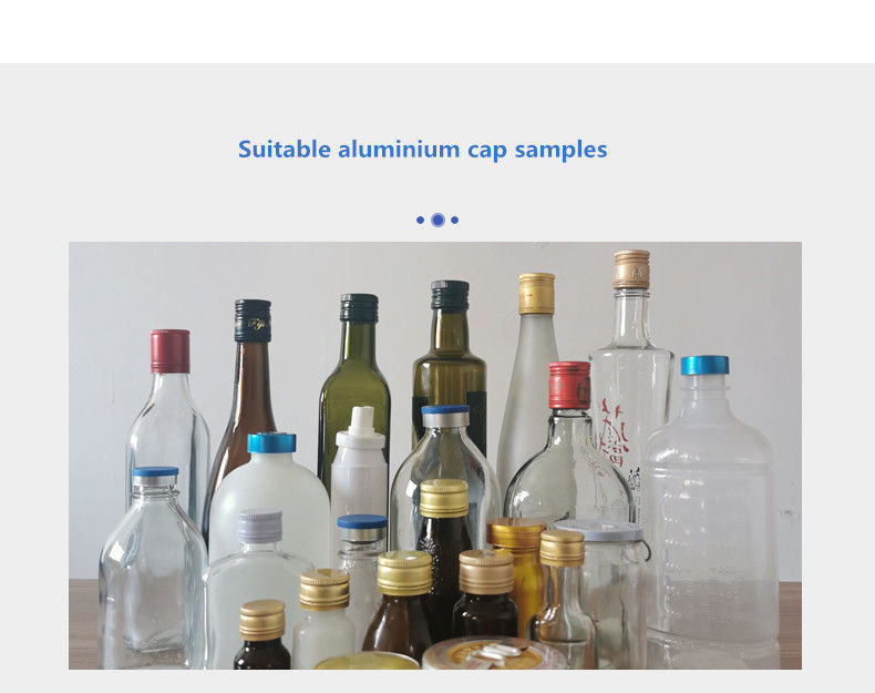 Hoogwaardige metalen deksel sluitmachine voor wijnflessen, sterke drank, schroefsluiting, sluitmachine, fabrieksprijs