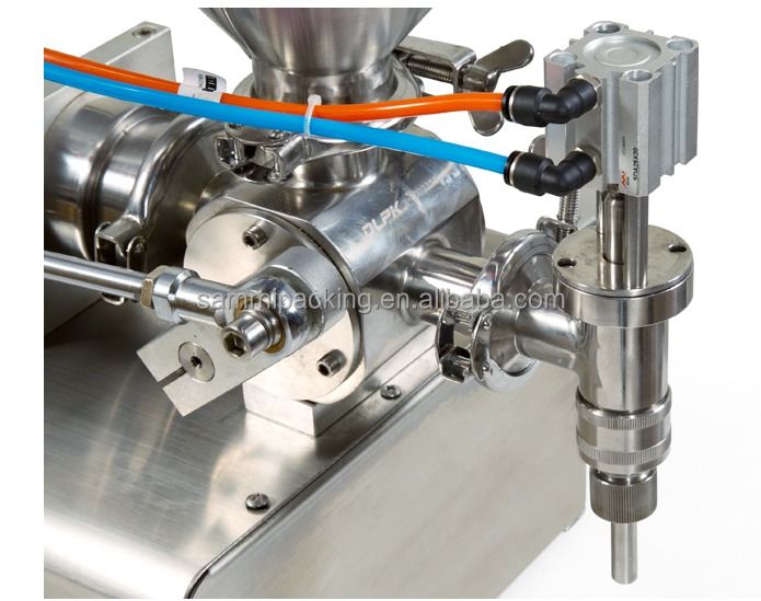 Hoogwaardige pneumatische zuigervloeistofvulmachine met grote capaciteit voor het vullen van vloeistoffen zoals sojamelk, sap, olie en wasmiddel