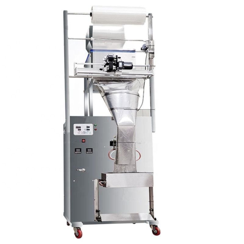 Hoge kwaliteit 100-500g automatische poeder- en korrelverpakkingsmachine Noten Specerijen Chili Granen Poeder Snacks Zakkenmachine met CE
