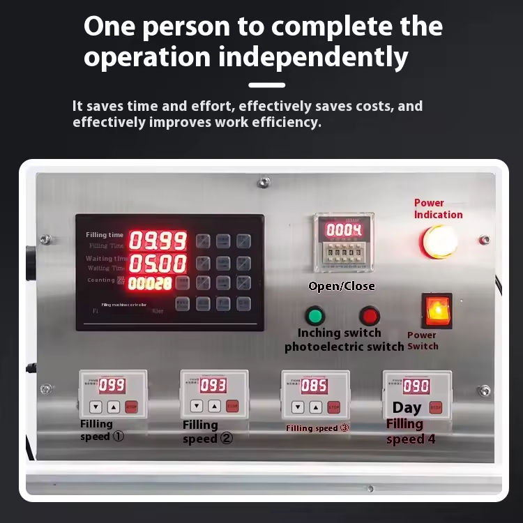 Hot Sale Vierkop Melk Vloeistof Afvulmachine Commerciële Kwantitatieve Afvulmachine Automatische Verticale Afvulapparatuur