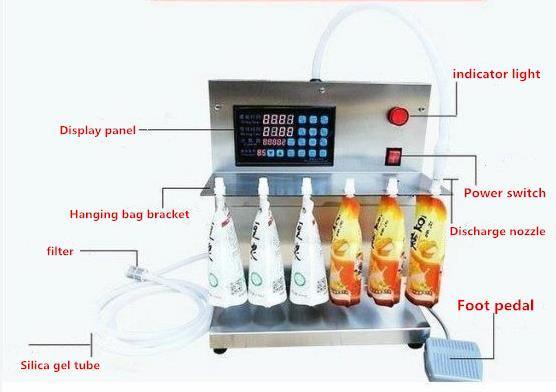 Tomatenpuree Ketchup Sachet Verpakkingsmachine Spout Pouch Vuller Saus Stand-up Pouch Vloeistof Afvulmachine