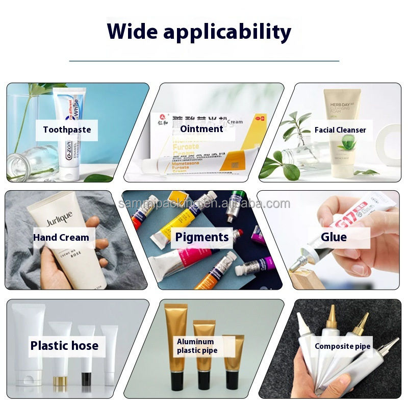 Gepersonaliseerde Ultrasone Plastic Soft Tube Filling & Sealing Machine voor cosmetische crème tandpasta - met Servo Pump & Coding