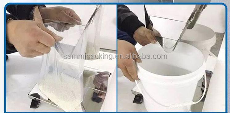 110V/220V Automatische Weeg- en Vulpoedermachine Theezaad Graan Noten Vuller met Grote Trechter