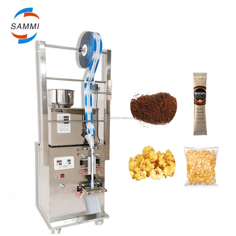 Goedkope Automatische Aardappelchips/Biscuit/Bonen/Graan Snack Voedsel Zakje Stikstof Verticale Verpakkingsmachine